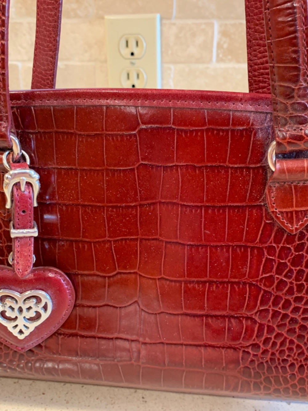 Brighton Red Handbag - Picture 5 of 13
